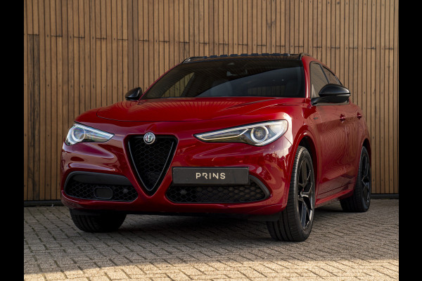 Alfa Romeo Stelvio 2.0T 280pk AWD Veloce | Pano-dak | CarPlay | Adapt. cruise | Lederen dash.