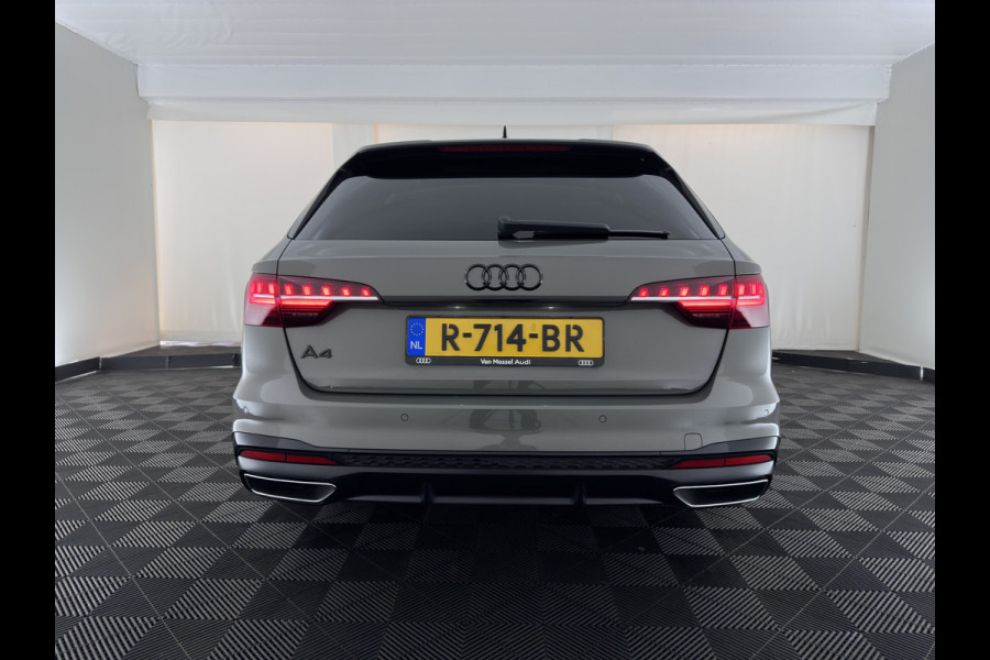 Audi A4 Avant 40 TFSI S edition (INCL.BTW) *LEATHER-MICROFIBRE | FULL-LED | HEATED-SPORTSEATS | KEYLESS | DIGI-COCKPIT | AMBIENT-LIGHT | NAVI-FULLMAP | PRIVACY-GLASS | SHIFT-PADDLES | ECC | PDC | CRUISE | 18''ALU*