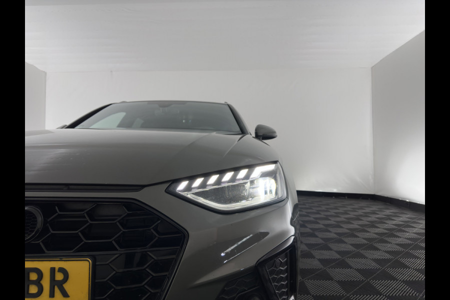 Audi A4 Avant 40 TFSI S edition (INCL.BTW) *LEATHER-MICROFIBRE | FULL-LED | HEATED-SPORTSEATS | KEYLESS | DIGI-COCKPIT | AMBIENT-LIGHT | NAVI-FULLMAP | PRIVACY-GLASS | SHIFT-PADDLES | ECC | PDC | CRUISE | 18''ALU*