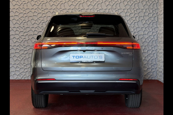 GEELY Starray EM-i MAX+ PHEV LONG RANGE BRUIN LEER NIEUWE AUTO 09/2026 | 29,8 kWh ACCU | 136 KM WLTP | PANORAMADAK | STOELVERWARMING/KOELING | LEER Geely Wijchen