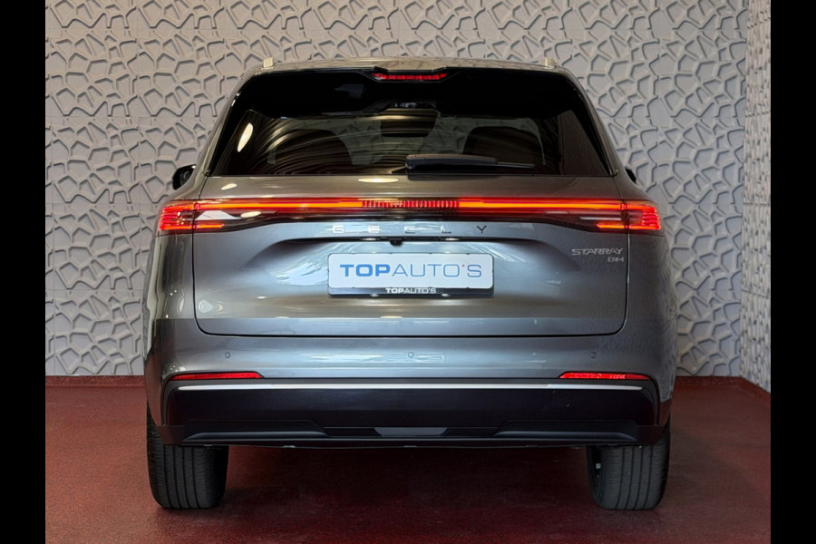 GEELY Starray EM-i MAX+ PHEV LONG RANGE 09/2026 BRUIN LEER | 29,8 kWh ACCU | 136 KM WLTP | PANORAMADAK | STOELVERWARMING/KOELING | LEER | MET MASSA Geely Wijchen