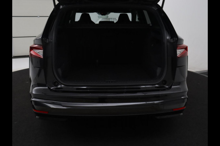 Škoda Enyaq iV 80 Sportline | SOH 93,3% | Leder/alcantara | Stuur/stoel verwarming | Cruise control | Carplay | Camera | Park assist | Sfeerverlichting | Full LED
