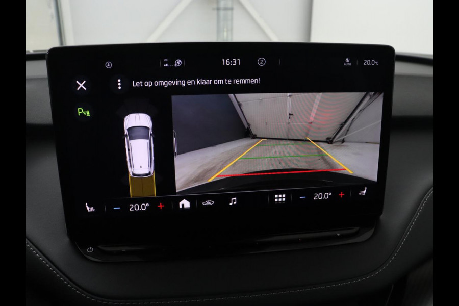 Škoda Enyaq iV 80 Sportline | SOH 93,3% | Leder/alcantara | Stuur/stoel verwarming | Cruise control | Carplay | Camera | Park assist | Sfeerverlichting | Full LED