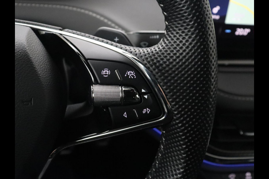 Škoda Enyaq iV 80 Sportline | SOH 93,3% | Leder/alcantara | Stuur/stoel verwarming | Cruise control | Carplay | Camera | Park assist | Sfeerverlichting | Full LED