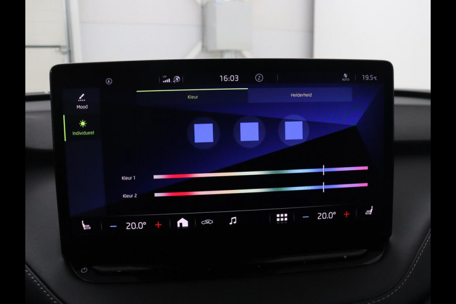 Škoda Enyaq iV 80 Sportline | SOH 93,3% | Leder/alcantara | Stuur/stoel verwarming | Cruise control | Carplay | Camera | Park assist | Sfeerverlichting | Full LED