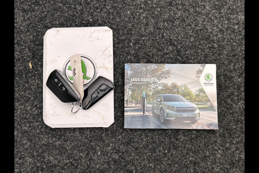 Škoda ENYAQ iV 80 | Origineel Nederlands | SOH 94,22% | Stuurverwarming | Camera | Carplay | Keyless | Lane Assist |