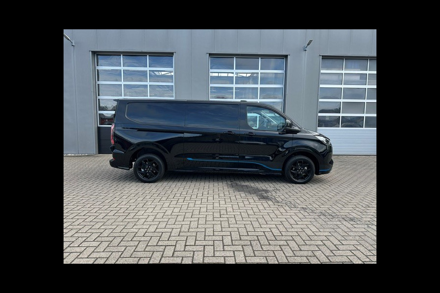 Ford E-Transit Cust. 340 L2H1 Custom Sport 4WD 71 kWh > 285pk/Agate Black/17 inch velgen/Camera