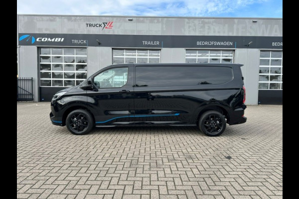 Ford E-Transit Cust. 340 L2H1 Custom Sport 4WD 71 kWh > 285pk/Agate Black/17 inch velgen/Camera
