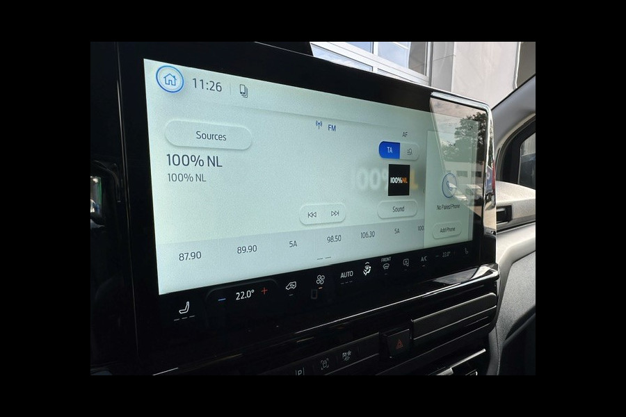 Ford E-Transit Cust. 340 L2H1 Custom Sport 4WD 71 kWh > 285pk/Agate Black/17 inch velgen/Camera