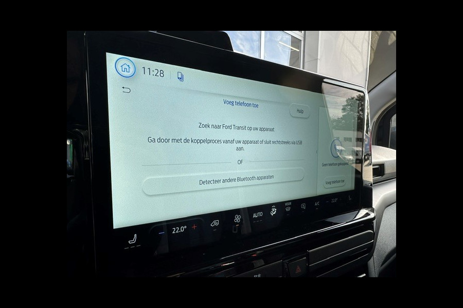 Ford E-Transit Cust. 340 L2H1 Custom Sport 4WD 71 kWh > 285pk/Agate Black/17 inch velgen/Camera