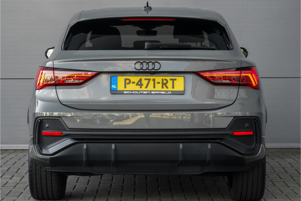 Audi Q3 Sportback 35 TFSI S Edition Zwart Optiek Chronosgrau Leder Camera 20"