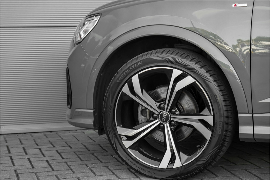 Audi Q3 Sportback 35 TFSI S Edition Zwart Optiek Chronosgrau Leder Camera 20"
