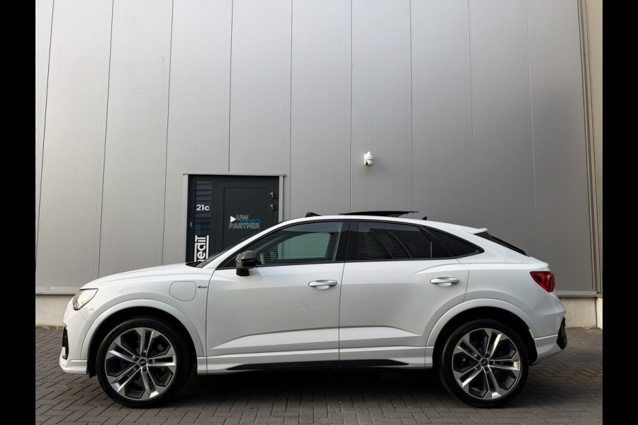 Audi Q3 Sportback 45 TFSI e 3x S-Line Pano | 360 | Keyless | Matrix | Dodehoek | ACC |  BTW Auto