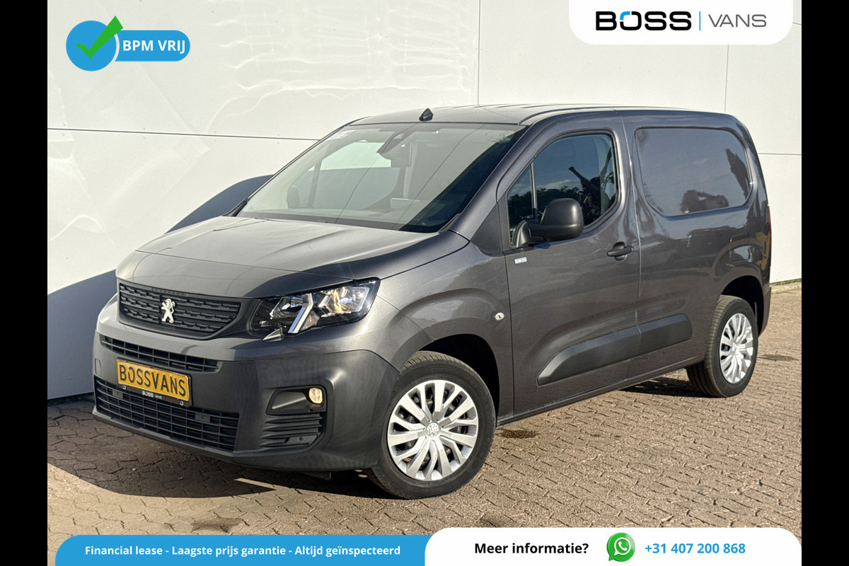 Peugeot Partner 1.5 HDi 130PK Automaat L1 Climate Control Cruise Control Camera Navigatie Parkeersensoren v+a inbouwkasten