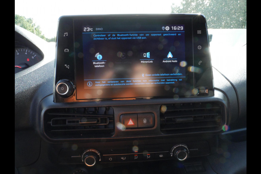Peugeot Partner 1.5 BlueHDI 75PK 3-zits Airco Cruise Trekhaak