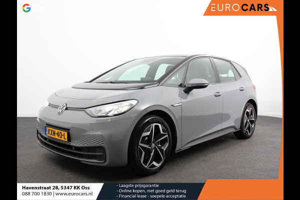 Volkswagen ID.3 Pro 58 kWh SOH 92% Navigatie Apple CarPlay Android Auto Parkeerhulp Adaptive Cruise Control Stoel- en stuurverwarming Full Led Climate Control Lichtmetalen velgen