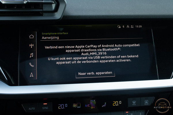 Audi A3 Sportback 40 TFSIe Advanced PANO LEDER CAMERA STOELMASSAGE ELEKTRISCHE STOELEN ACC