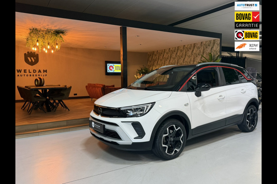 Opel Crossland 1.2 Turbo GS Line Garantie Camera Trekhaak Led Cruise Stuur Verwarming Rijklaar