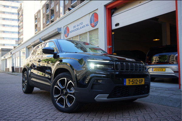 Jeep Avenger Black Edition 54 kWh | Sfeer | Apple | 360 | SOH 96,7 | Adaptive + lane | Navi | Stoelverwarming | NL auto