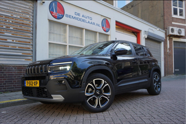 Jeep Avenger Black Edition 54 kWh | Sfeer | Apple | 360 | SOH 96,7 | Adaptive + lane | Navi | Stoelverwarming | NL auto