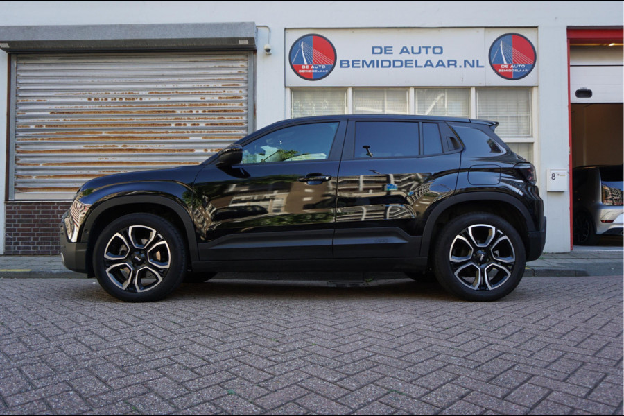 Jeep Avenger Black Edition 54 kWh | Sfeer | Apple | 360 | SOH 96,7 | Adaptive + lane | Navi | Stoelverwarming | NL auto