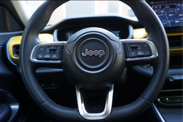Jeep Avenger Black Edition 54 kWh | Sfeer | Apple | 360 | SOH 96,7 | Adaptive + lane | Navi | Stoelverwarming | NL auto