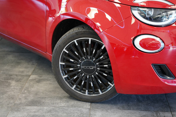 Fiat 500C Icon 42 kWh Cruise/Climate Cabrio ROSSO PASSIONE NAP!