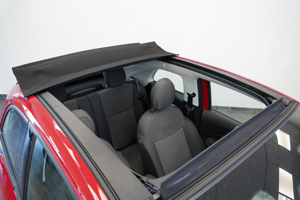 Fiat 500C Icon 42 kWh Cruise/Climate Cabrio ROSSO PASSIONE NAP!
