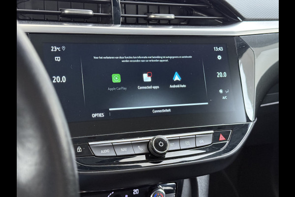 Opel Corsa 1.2T 101PK Elegance 360°Camera Navi Keyless DodehoekdetectieEcc Apple Carplay Android Auto Cruise Control Pdc Lmv Isofix Led DAB Bluetooth Lane Assist 1e Eigenaar Dealeronderhouden Origineel Nederlandse Auto