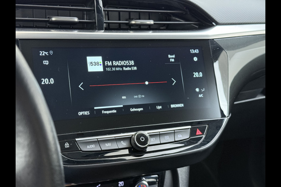 Opel Corsa 1.2T 101PK Elegance 360°Camera Navi Keyless DodehoekdetectieEcc Apple Carplay Android Auto Cruise Control Pdc Lmv Isofix Led DAB Bluetooth Lane Assist 1e Eigenaar Dealeronderhouden Origineel Nederlandse Auto