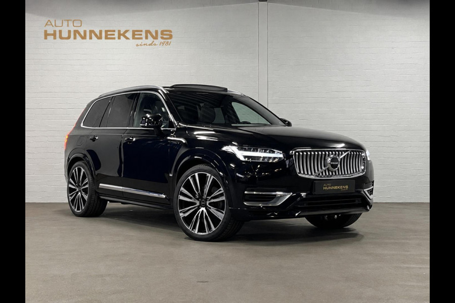 Volvo XC90 2.0 T8 Recharge AWD Inscription SOH 99% Luchtvering | Trekhaak | Bowers & Wilkins | Open dak | Adapt. Cruise | Long range | Stuur-/stoelverwarming | Head-up | Memory | 7 persoons