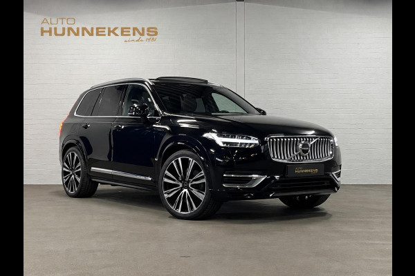Volvo XC90 2.0 T8 Recharge AWD Inscription SOH 99% Luchtvering | Trekhaak | Bowers & Wilkins | Open dak | Adapt. Cruise | Long range | Stuur-/stoelverwarming | Head-up | Memory | 7 persoons