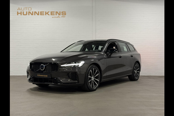 Volvo V60 2.0 T6 Plug-in hybrid AWD Plus Dark Long range | Trekhaak | Stuur-/stoelverwarming | Memory | Cruise-/climate control | Leder | Carplay