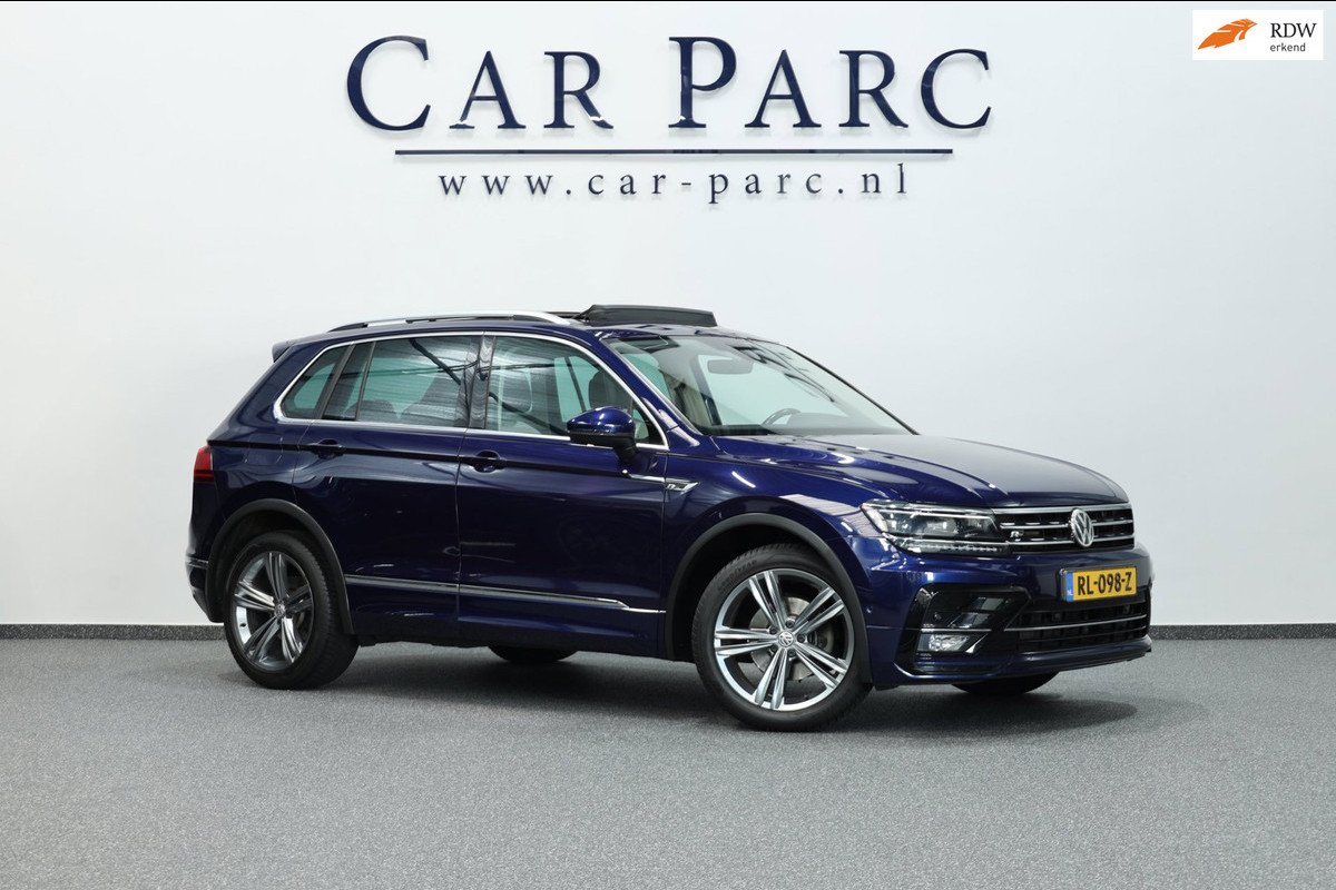 Volkswagen Tiguan 1.4 TSI ACT R-line LED/VIRTUAL/LEER+S.VERWARMING/LMV/CAM/LINE/ACC/ECC/12 MND GARANTIE!