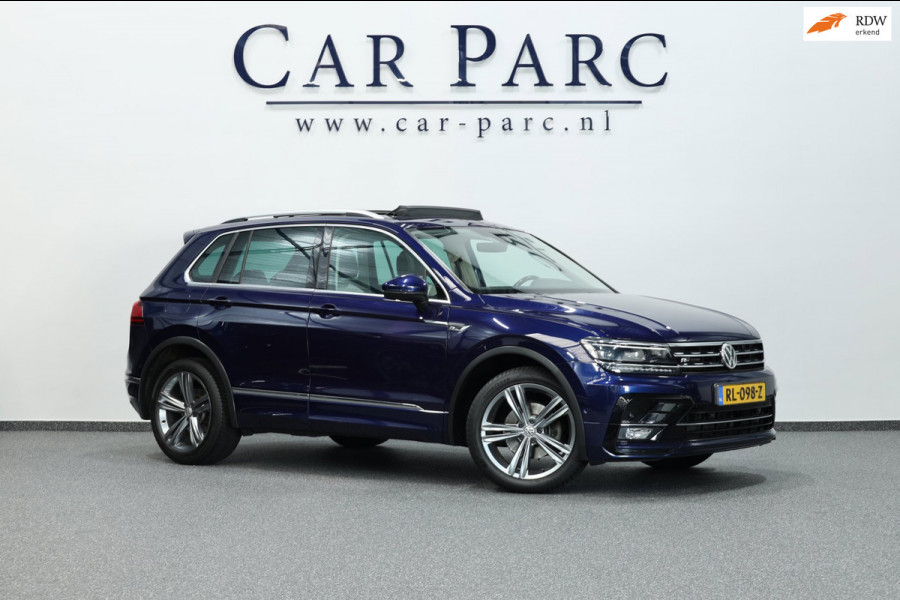 Volkswagen Tiguan 1.4 TSI ACT R-line LED/VIRTUAL/LEER+S.VERWARMING/LMV/CAM/LINE/ACC/ECC/12 MND GARANTIE!