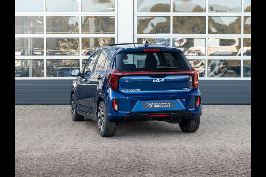 Kia Picanto 1.0 GDi GT-Line | Actieprijs* | Direct leverbaar | Schuif/Kanteldak | Stoel & Stuurverwarming | Dodehoekassistentie | Navi. | Clima. | Cruise. | GT-Line Bekleding in Lederlook
