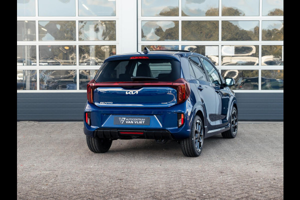 Kia Picanto 1.0 GDi GT-Line | Actieprijs* | Direct leverbaar | Schuif/Kanteldak | Stoel & Stuurverwarming | Dodehoekassistentie | Navi. | Clima. | Cruise. | GT-Line Bekleding in Lederlook