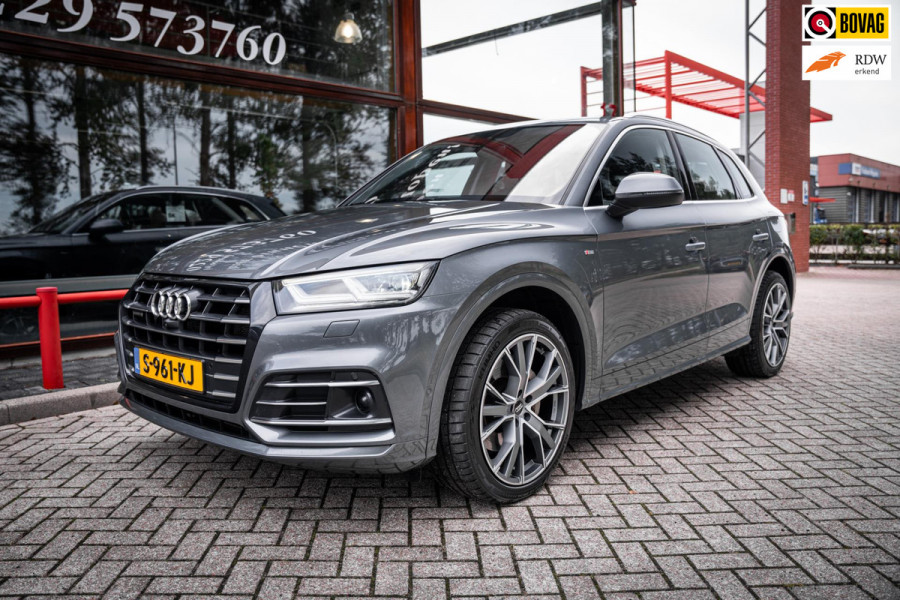 Audi Q5 50 TFSI e Quattro Pro Line | Luchtvering | Matrix LED | Inparkeersysteem | Drive select | Trekhaak | Navigatie | SoH 94% |
