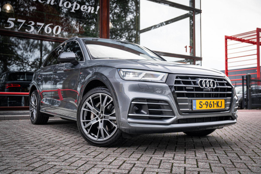 Audi Q5 50 TFSI e Quattro Pro Line | Luchtvering | Matrix LED | Inparkeersysteem | Drive select | Trekhaak | Navigatie | SoH 94% |