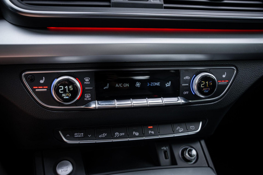 Audi Q5 50 TFSI e Quattro Pro Line | Luchtvering | Matrix LED | Inparkeersysteem | Drive select | Trekhaak | Navigatie | SoH 94% |