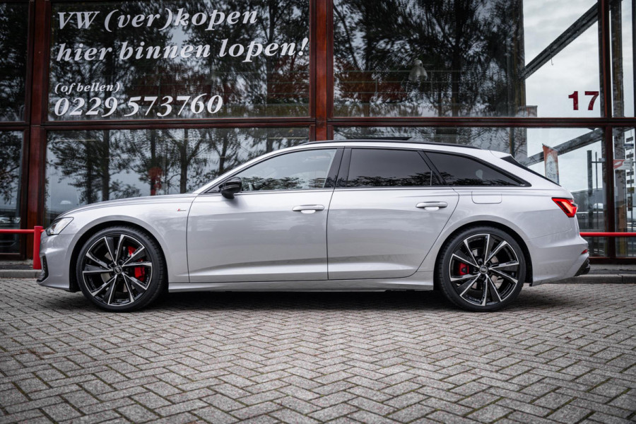 Audi A6 Avant 55 TFSI E quattro Competition S-line | Panoramadak| Stuur, stoelverwarming | Memory Seats |Leder| Appconnect|