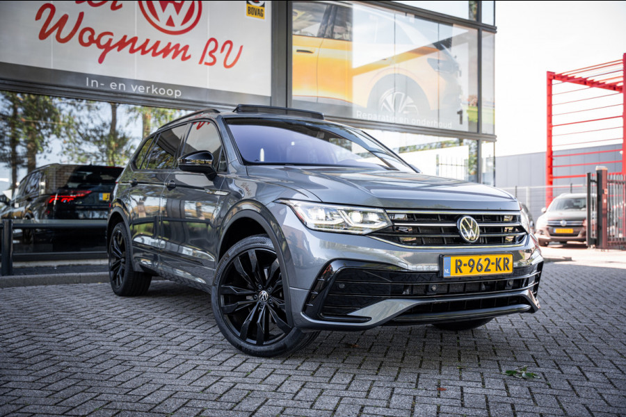 Volkswagen Tiguan Allspace 1.5 TSI R-Line Business+ | 7 persoons | Panoramadak | Leder | Trekhaak | Carplay | Stoel en stuurverw.|