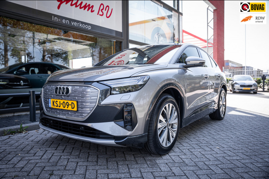 Audi Q4 Sportback e-tron 40 S-line Advanced edition 77 kWh | Matrix LED | Navi | S Line | Cruise | PDC | SoH 94%