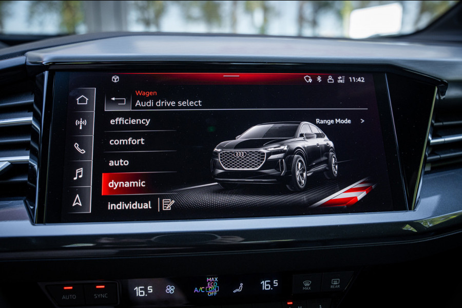 Audi Q4 Sportback e-tron 40 S-line Advanced edition 77 kWh | Matrix LED | Navi | S Line | Cruise | PDC | SoH 94%