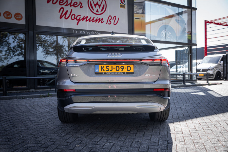 Audi Q4 Sportback e-tron 40 S-line Advanced edition 77 kWh | Matrix LED | Navi | S Line | Cruise | PDC | SoH 94%