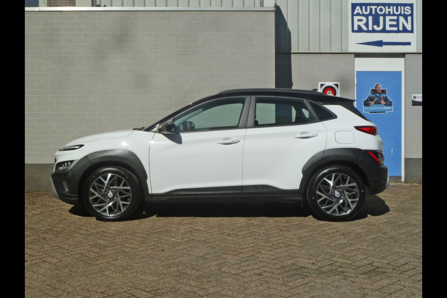 Hyundai Kona 1.6 GDI HEV Fashion|Navi|Keyless-Entry/Go|Two-Tone|Adaptive-Cruise|Stoel/Stuurverwarming|Dodehoekdetectie