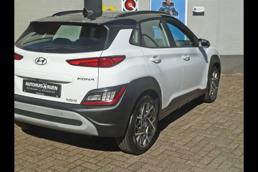 Hyundai Kona 1.6 GDI HEV Fashion|Navi|Keyless-Entry/Go|Two-Tone|Adaptive-Cruise|Stoel/Stuurverwarming|Dodehoekdetectie
