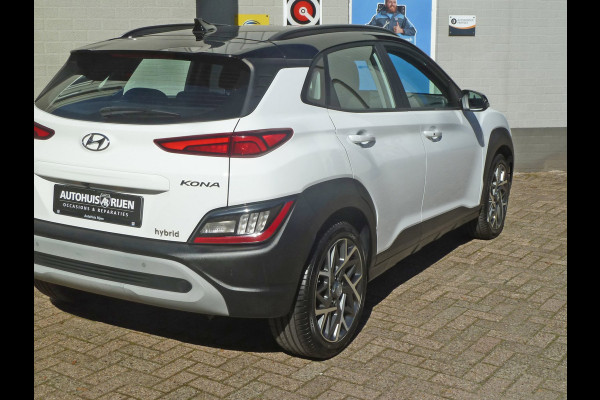 Hyundai Kona 1.6 GDI HEV Fashion|Navi|Keyless-Entry/Go|Two-Tone|Adaptive-Cruise|Stoel/Stuurverwarming|Dodehoekdetectie