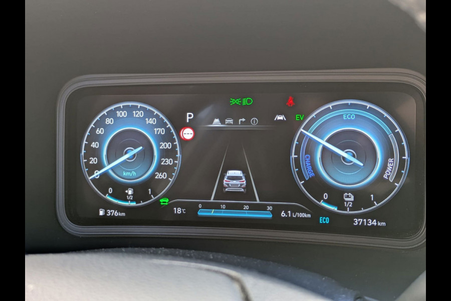 Hyundai Kona 1.6 GDI HEV Fashion|Navi|Keyless-Entry/Go|Two-Tone|Adaptive-Cruise|Stoel/Stuurverwarming|Dodehoekdetectie