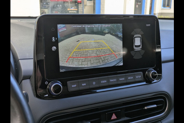 Hyundai Kona 1.6 GDI HEV Fashion|Navi|Keyless-Entry/Go|Two-Tone|Adaptive-Cruise|Stoel/Stuurverwarming|Dodehoekdetectie